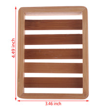 Load image into Gallery viewer, Natural Wooden Bamboo Soap Dish Wooden Soap Tray Holder Storage Soap Rack Plate Box Container For Bath Shower Plate Bathroom