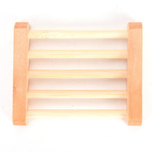 Load image into Gallery viewer, Natural Wooden Bamboo Soap Dish Wooden Soap Tray Holder Storage Soap Rack Plate Box Container For Bath Shower Plate Bathroom
