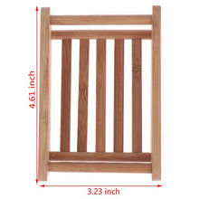 Load image into Gallery viewer, Natural Wooden Bamboo Soap Dish Wooden Soap Tray Holder Storage Soap Rack Plate Box Container For Bath Shower Plate Bathroom
