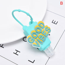 Load image into Gallery viewer, 1pcs Silicone Mini Hand Sanitizer Travel Portable Safe Gel Holder Disposable No Clean Soap Dispenser Hand Gel Holder for Kids
